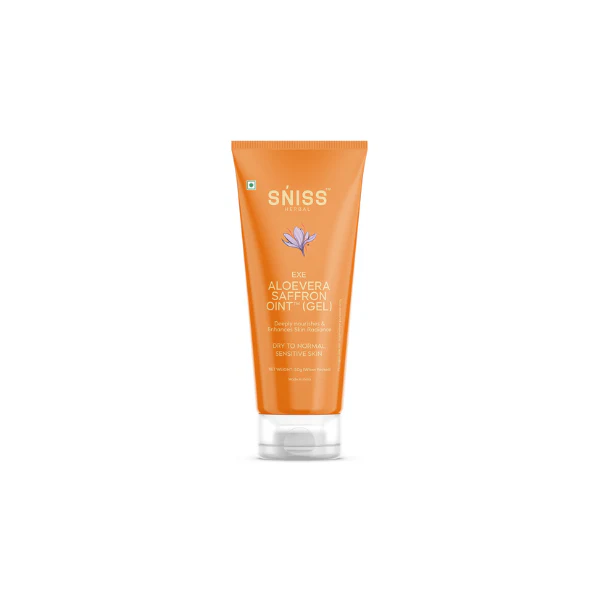 ASCLEPIUS SNISS EXE ALOEVERA SAFFRON OINT GEL - PACK OF 2 (50 GM EACH)