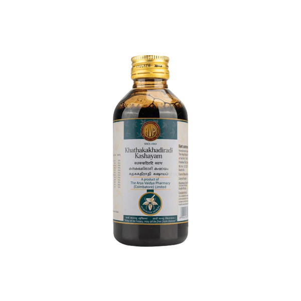 AVP KHATHAKHADIRADI KASHAYAM - PACK OF 4 (200 ML each)