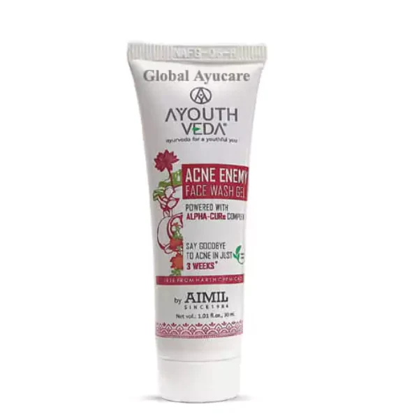 Ayouthveda Pimple Enemy Foaming Face Wash - Pack of 4 (100 ml each)