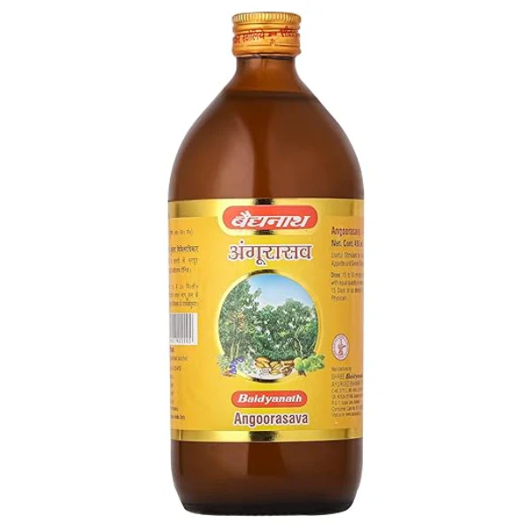 BAIDYANATH ANGOORASAVA - Pack of 3 (450 ML each)