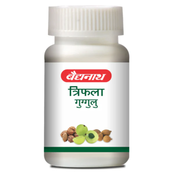 BAIDYANATH TRIPHALA GUGGULU - Pack of 4 (80 Tablets each)
