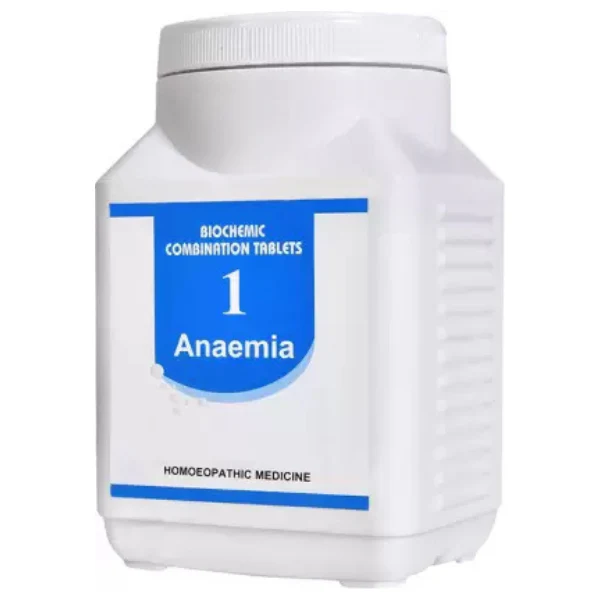 BAKSON'S HOMEOPATHY BIOCHEMIC COMBINATION #1 (ANAEMIA)