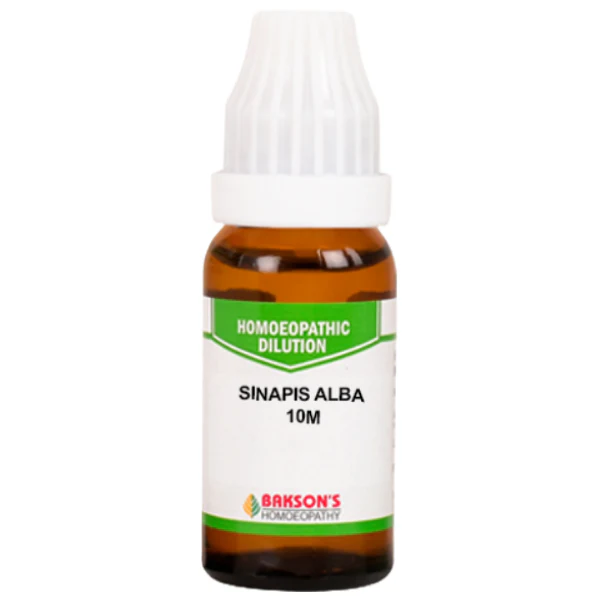 BAKSON'S HOMEOPATHY SINAPIS ALBA DILUTION 10M - PACK OF 2 (10 ML EACH)