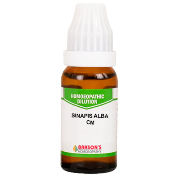 BAKSON'S HOMEOPATHY SINAPIS ALBA DILUTION CM - PACK OF 2 (10 ML EACH)
