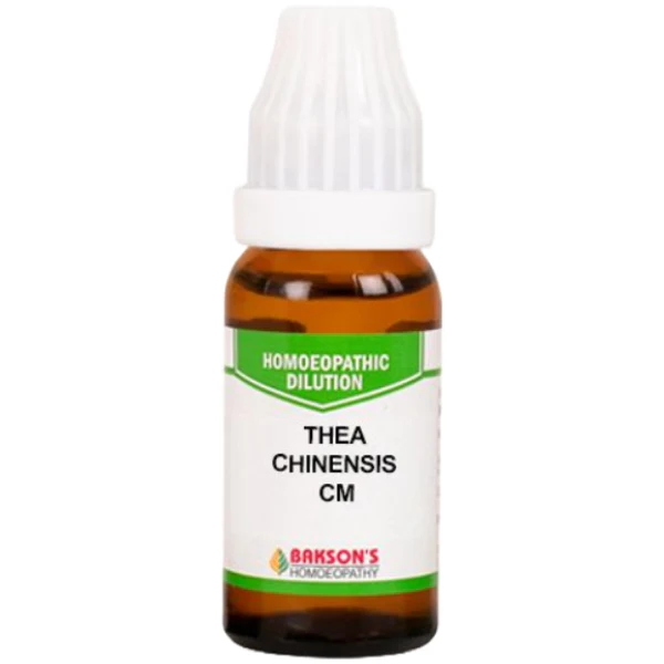 BAKSON'S HOMEOPATHY THEA CHINENSIS DILUTION CM - PACK OF 2 (10 ML EACH)