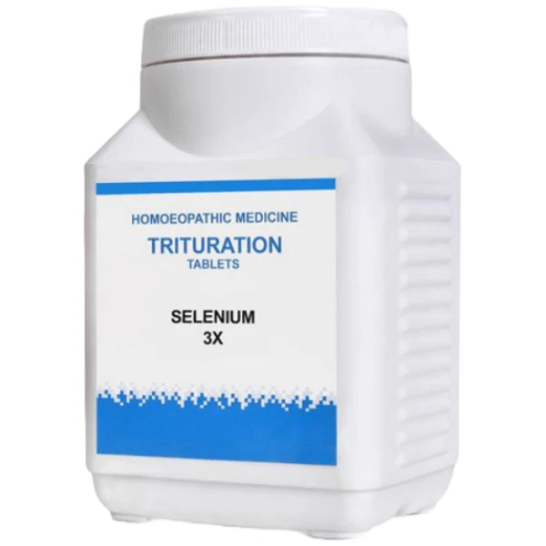 BAKSON'S HOMEOPATHY TRITURATION SELENIUM 3X TABLETS