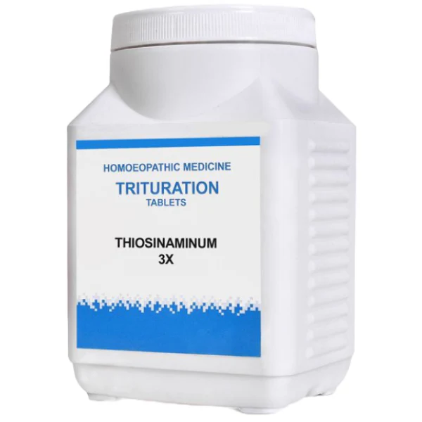 BAKSON'S HOMEOPATHY TRITURATION THIOSINAMINUM 3X TABLETS