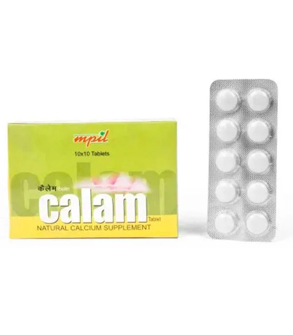 MPIL Calam Tablets - Pack of 4 (100 Tabs each)