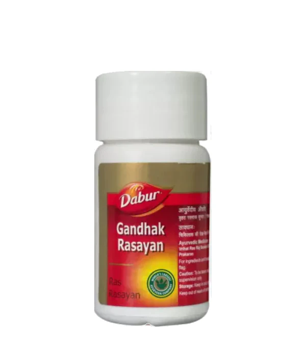 DABUR GANDHAK RASAYAN TABLET - Pack of 5 (40 TABS)
