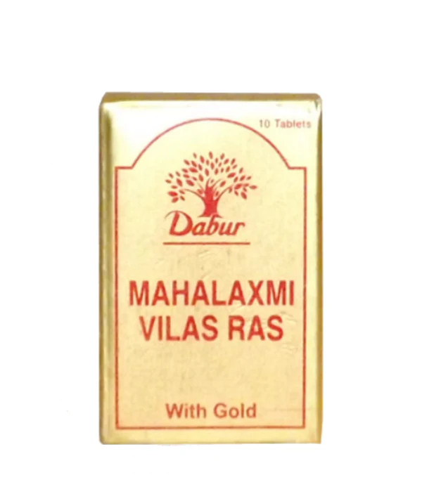 Dabur Mahalaxmivilas Ras (Gold) - 10 Tabs