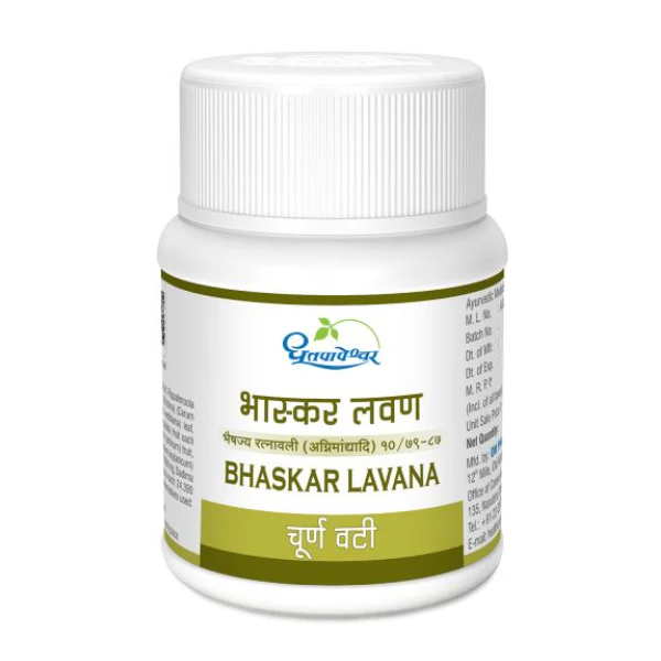 DHOOTAPAPESHWAR BHASKAR LAVANA - PACK OF 6 (60 TABS EACH)