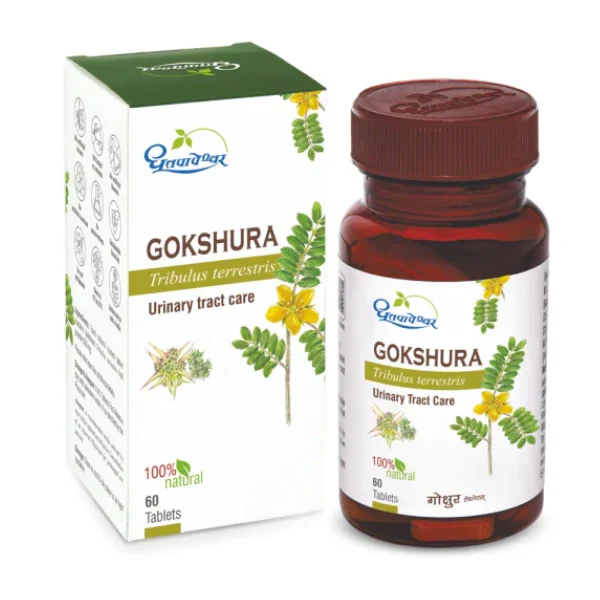 DHOOTAPAPESHWAR GOKSHURA TABLETS (60 TABS)