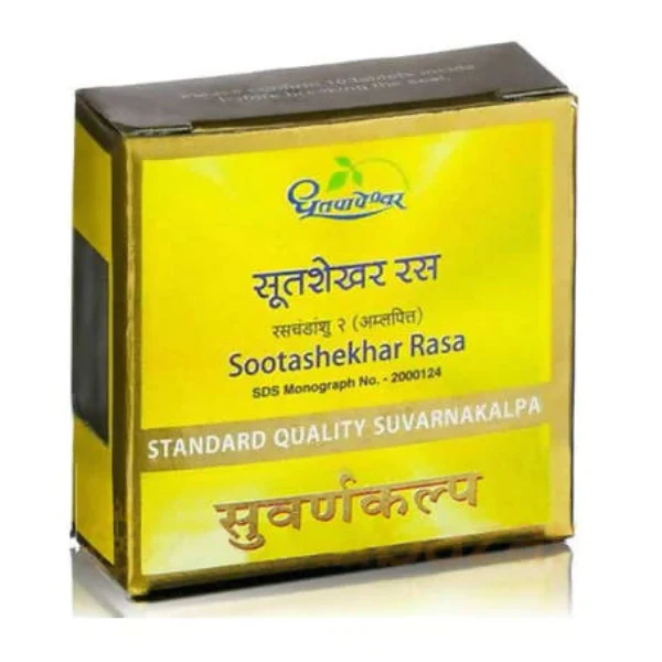 DHOOTAPAPESHWAR SOOTASHEKHAR RASA STANDARD