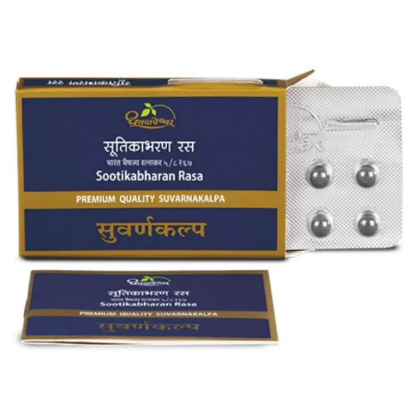 DHOOTAPAPESHWAR SOOTIKABHARAN RASA PREMIUM (10 Tablets)
