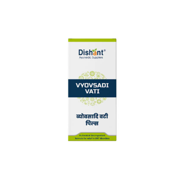 DISHANT VYOVSADI VATI PILLS - PACK OF 2 (100 GM EACH)