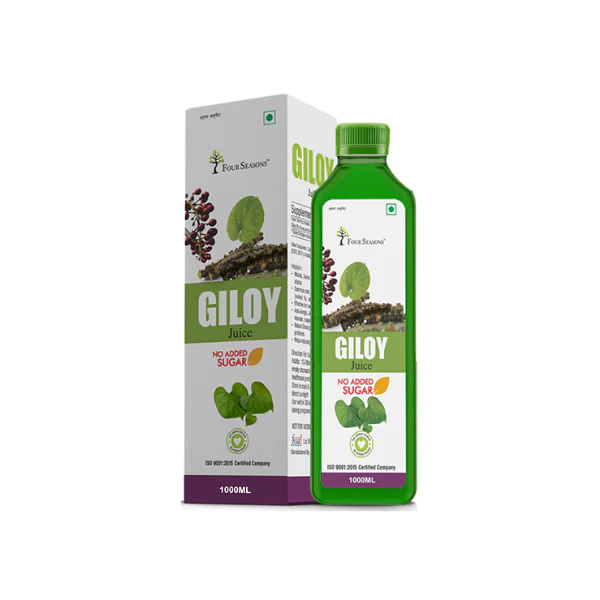 Four Seasons Ayurveda Giloy Juice - Pack of 2 (1000 ML each)