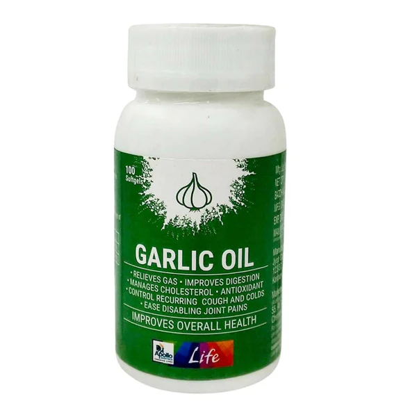 GARLIC OIL SOFTGEL (100 CAPSULES)
