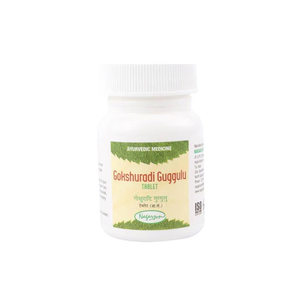 GOKSHURADI GUGGULU-Pack of 3(60 TABLETS Each)