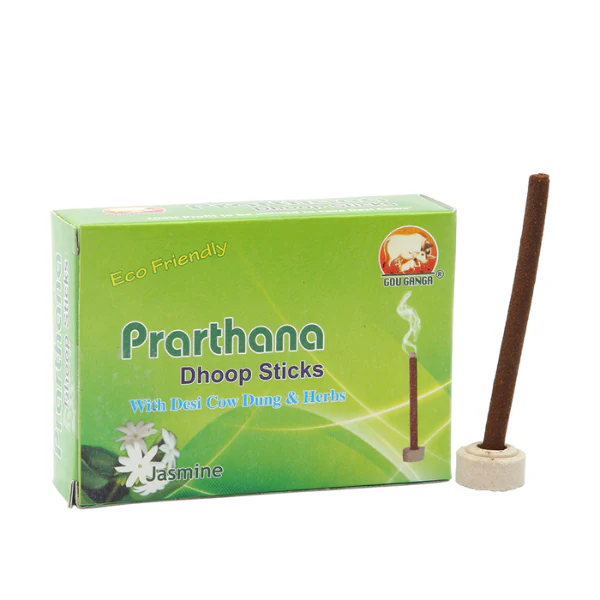 Gou Ganga Prarthana Dhoopa ( Jasmine) - Pack of 10 (20 Sticks)
