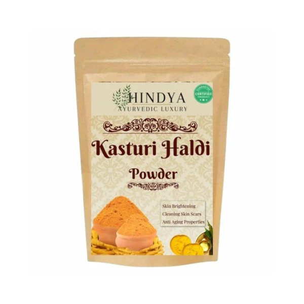 HINDYA AYURVEDIC LUXURY KASTURI HALDI POWDER (100 GRAM)
