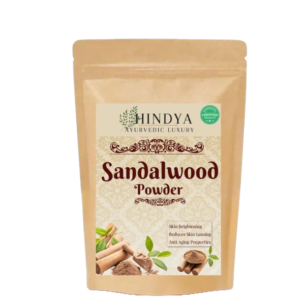 HINDYA AYURVEDIC LUXURY SANDALWOOD POWDER (100 GRAM)