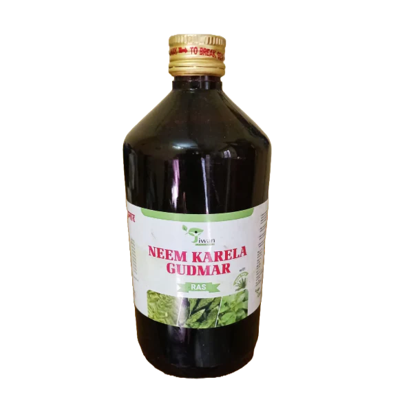 JIWAN AYURVED NEEM KARELA GUDMAR RAS (500 ML)