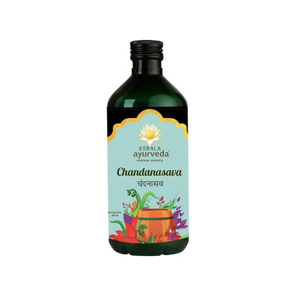 KERALA AYURVEDA CHANDANASAVA - PACK OF 3 (450ML EACH)