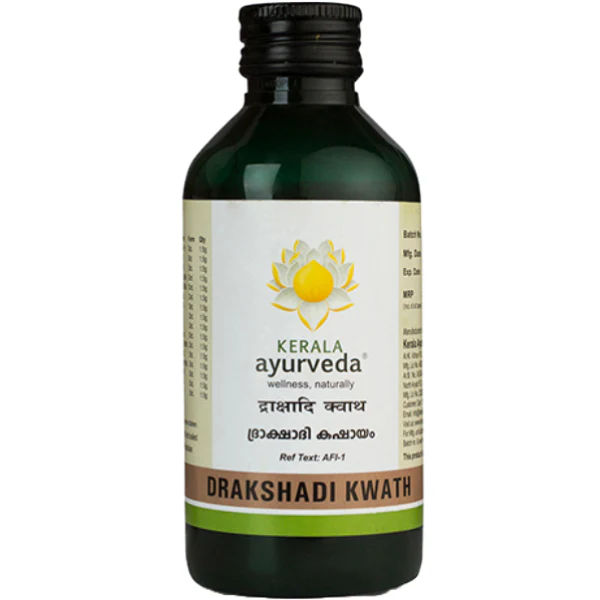 KERALA AYURVEDA DRAKSHADI KWATH - PACK OF 4 (200ML EACH)
