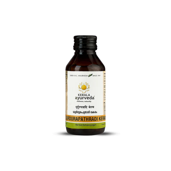 KERALA AYURVEDA DURDURAPATHRADI KERAM - PACK OF 5 (100ML EACH)