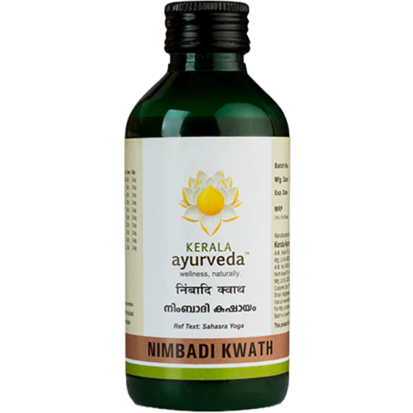 KERALA AYURVEDA NIMBADI KWATH - PACK OF 4 (200ML EACH)