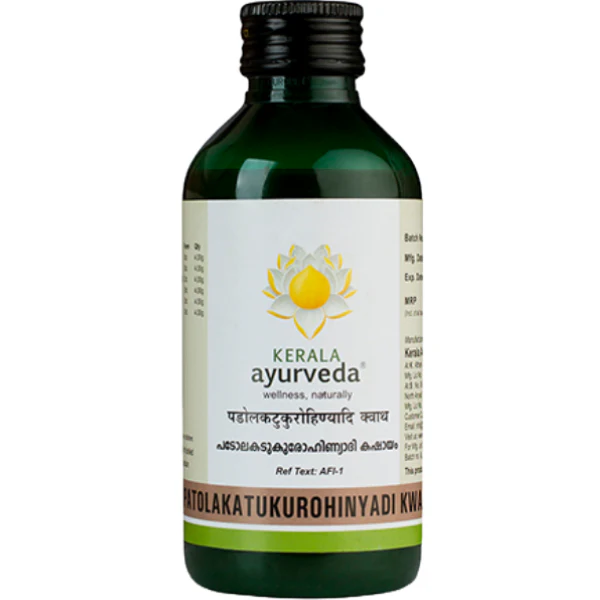 Kerala Ayurveda Patolakatukurohinyadi Kwath - PACK OF 2 (200ML EACH)