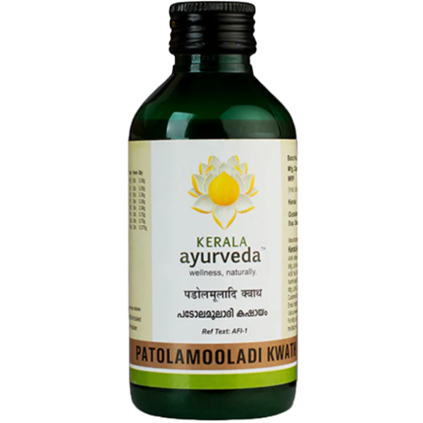 KERALA AYURVEDA PATOLAMOOLADI KWATH - PACK OF 3 (200ML EACH)