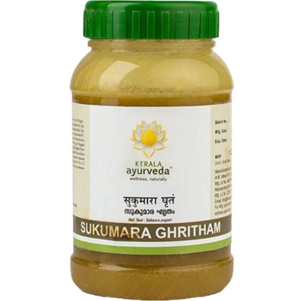 KERALA AYURVEDA SUKUMARA GHRITHAM - PACK OF 2 (150ML EACH)