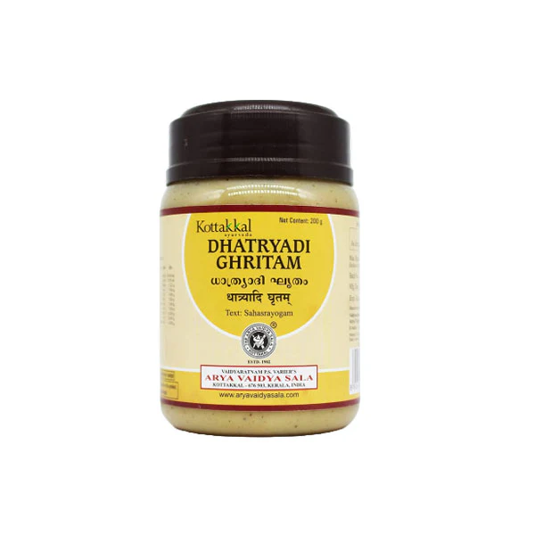 KOTTAKKAL AYURVEDA DHATHRYADI GHRITAM - PACK OF 2 (200 GM EACH)