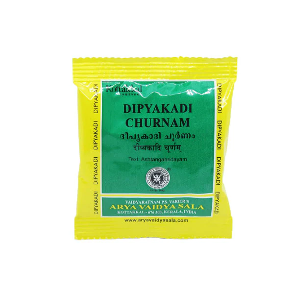 KOTTAKKAL AYURVEDA DIPYAKADI CHURNAM - PACK OF 8 (10 GM EACH)