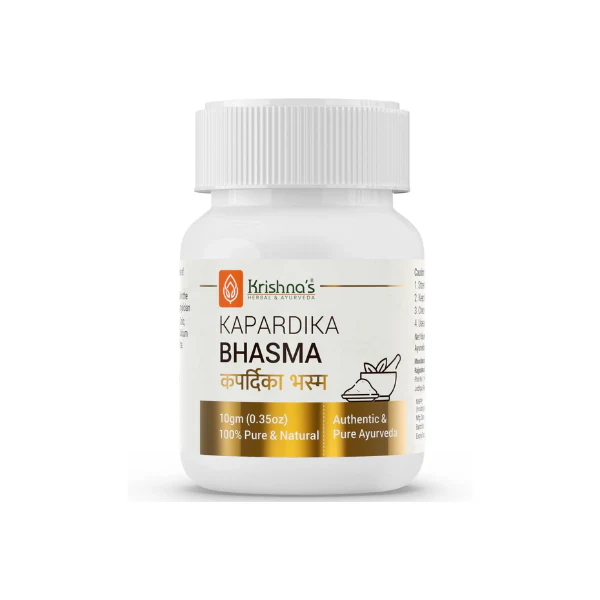 KRISHNA'S KAPARDIKA BHASMA - Pack of 6 (10 GM each)