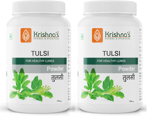 KRISHNA'S TULSI POWDER - PACK OF 3 (100 GM EACH)