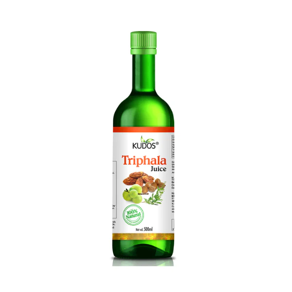 Kudos Triphala Juice (Swaras)- Pack of 3- (500 ml each)