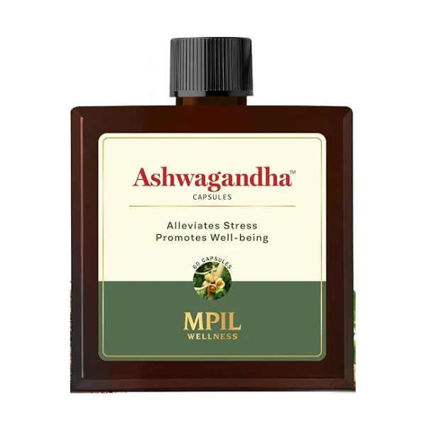 MPIL Ashwagandha Capsules - Pack of 2 (60 Caps each)