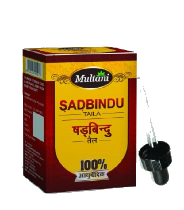 Multani Shadbindu Taila - Pack of 5 (25 ml)