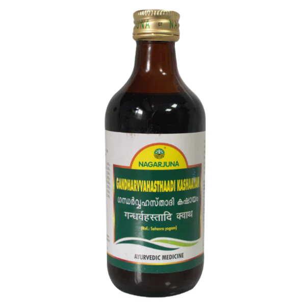 NAGARJUNA GANDHARVVAHASTHAADI KASHAYAAM - Pack of 3 (200 ML Each)