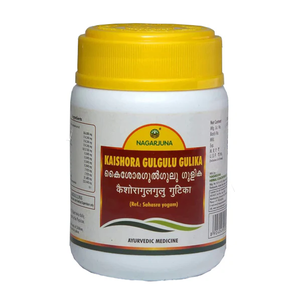 NAGARJUNA KAISHORA GULGULU GULIKA - Pack of 2 (50 TABLETS each)