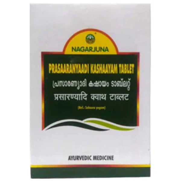 NAGARJUNA PRASAARANYAADI KASHAAYAM TABLET - Pack of 2 (100 TABLETS each)