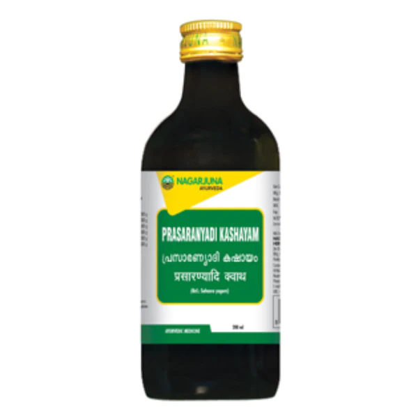 NAGARJUNA PRASARANYADI KASHAYAM - Pack of 4 (200 ML Each)