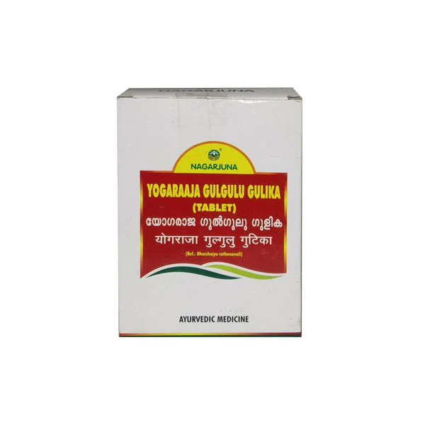 NAGARJUNA YOGARAAJA GULGULU GULIKA - Pack of 2 (100 TABLETS each)