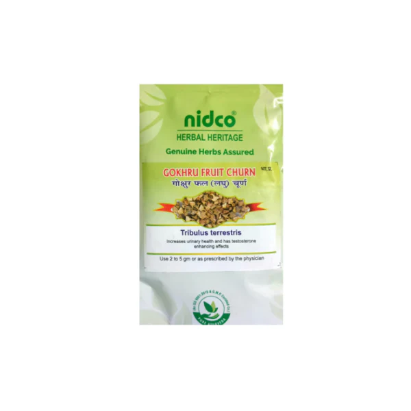 Nidco Gokhru Fruit Churna - Pack of 2 (500 Gm Each)