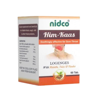 Nidco Himkaass Tablet - Pack of 6 (60 Tablets each)