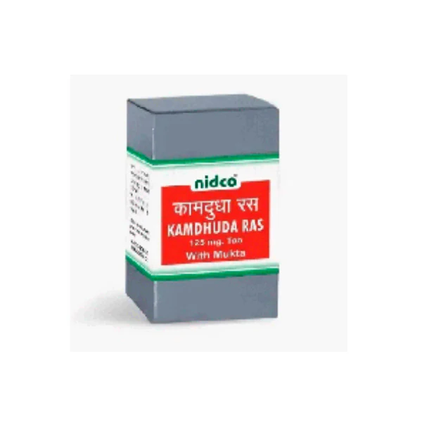 Nidco Kamdudha Ras - Pack of 2 (30 Tablets Each)