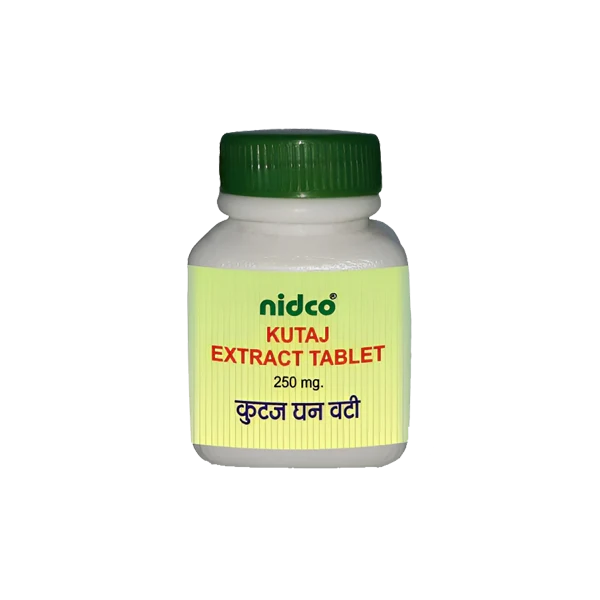 NIDCO KUTAJ EXTRACT TABLET - PACK OF 6 (60 TABLETS EACH)