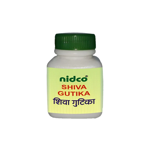 NIDCO SHIVA GUTIKA TABLET - PACK OF 3 (60 TABLETS EACH)